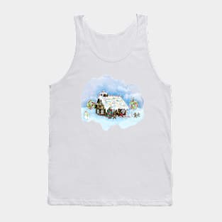 Santa Loves Cookies Tank Top